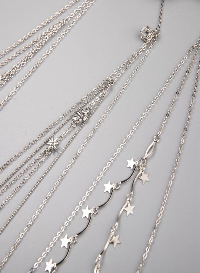 NICEIGHT Thigh Chains for Women 8PCS Leg Chains for Women Snake Leg Chain Layered Body Chain Beach Jewelry Set S - Image 5